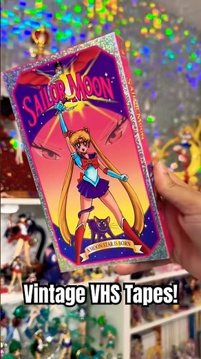Judging Vintage Sailor Moon VHS Tapes from the 90’s! #vhstapes #sailormoon #90s