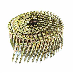 [Hot Item] 15 Degree Wire Collated Galvanized Coil Pozi Head Nail Screw