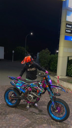 Supermoto 💙🔥 #ktm #supermoto #bike #motard #motorcycle