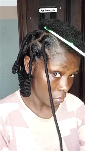 African thread hairstyle ❤️ #viralreels #hairtutorial #hairstyle | Joy beauty tv