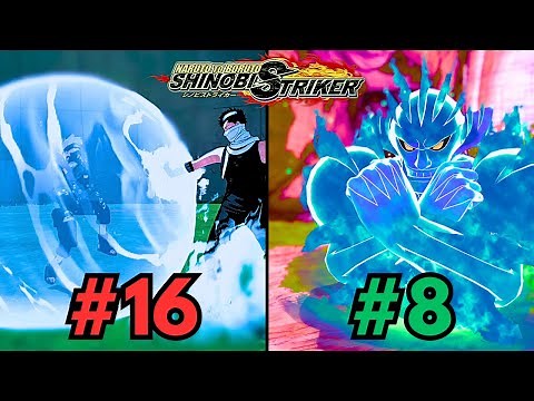 Ranking Every Defense Type Jutsu in Naruto Shinobi Striker
