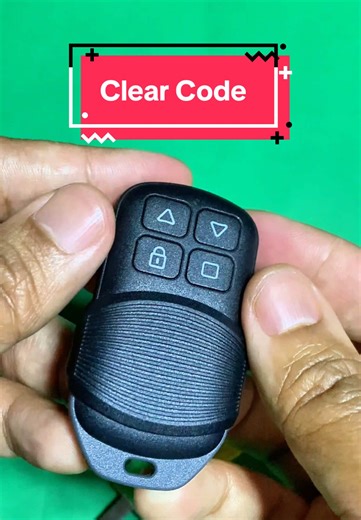 Clear Code for Automatic Gate Remote Control
