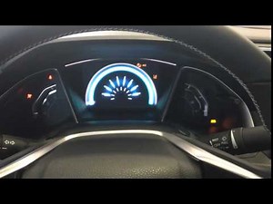 2016 Honda Civic Digital Dash Startup