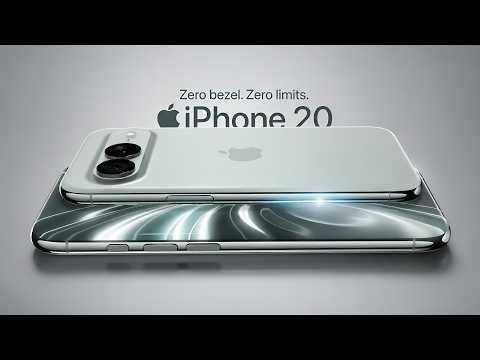 iPhone 20 – Apple's Biggest Redesign in a Decade!