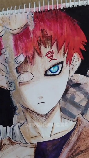 Demon of sand #gara #anime #naruto