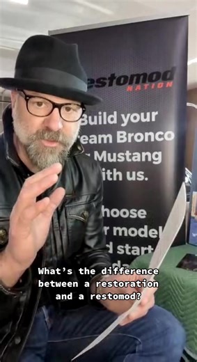 If you’re new to the restomod scene, you might be wondering what the difference between a restomod and a restoration is. Well, lucky for you, Sean is here to help! Special shout-out to our friends at @Master Supply Co. for always keeping us looking sharp. #fyp #restomod