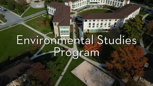 Goucher’s Environmental Studies Program is designed to encourage...