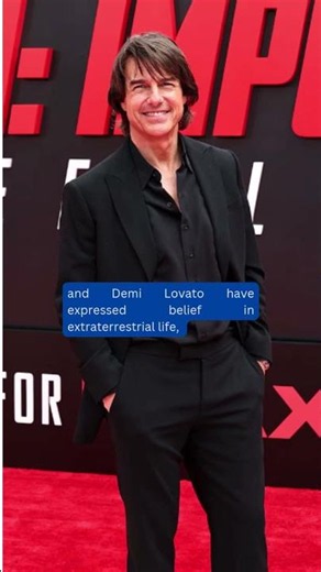 These Stars Think Aliens Are REAL?! 👽🌌😳 #Aliens #ExtraterrestrialLife #StevenSpielberg #TomCruise