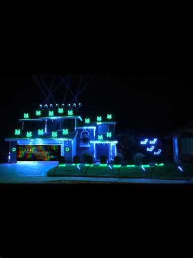 #halloween #halloweenlightshow #matrix