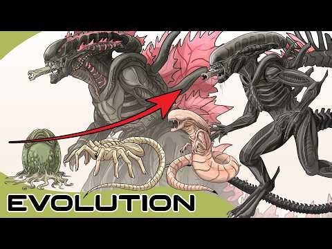 From Egg to Terror: The Evolution of Alien Creatures Part 1 | Alien Romulus Fanart | Maxxive Jumpo