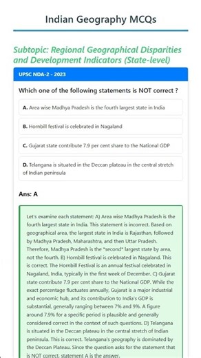 Regional Geographical Disparities and Development Indicators State-level