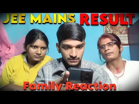 Family Reaction on my JEE MAINS 2026 Result 🥺