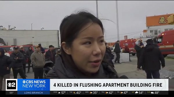 4 dead after fire in Flushing, Queens