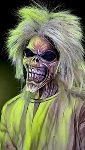 Eddie Iron Maiden’s mascot 🤘 @Iron Maiden #heavymetal #ironmaiden #makeupillusion #129 | Artist Jody Steel