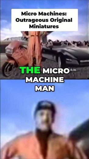 Micro Machines Fast Talking Guy Commercial! #shorts