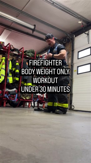 Firefighter Workout: 5 Round Bodyweight Routine