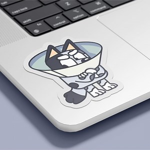 Muffin Sticker From Bluey: Waterproof Vinyl Decal for Kids - Etsy