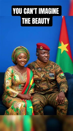 You can't imagine how beautiful IB's wife is #pillarsofhistory12 #burkinafaso #ibrahimtraoré