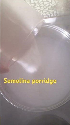 How to prepare ideal semolina porridge 😻😻😻