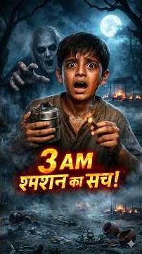3 दिन तक गायब! श्मशान की वो खौफनाक रात 💀 #horrorstories