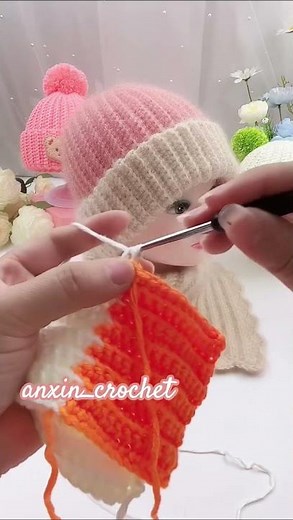 Beautiful and simple beanie crochet hat tutorial have been updated.😁👉👇 #crochethat#crochettutorial