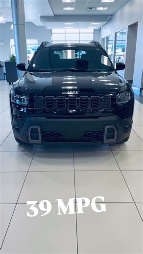 Brad Lee Malmgren on Instagram: "🚀 New 2026 Jeep Cherokee Limited 4x4 hybrid just landed! Up to 39 mpg with 1.6L turbo, perfect Utah daily driver with trail chops. Diamond Black Crystal Pearl exterior, Gold Black interior, package 23G: perforated leather seats, heated steering, wireless charging, power liftgate, auto-dim mirror. Who’s ready for one? #JeepCherokee #HybridJeep #39MPG #UtahTrucks #JeepLife"