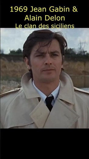 Jean Gabin face à Alain Delon 🔥 | Le Clan des Siciliens – Scène culte (1969) #cinemafrancais