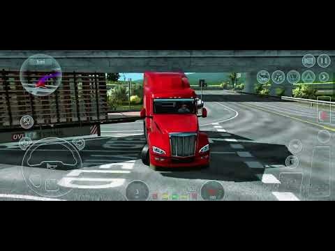 Haulstrom Heavy Cargo Truck Driving on Mountain Roads | Realistic Simulator USA 🇺🇸