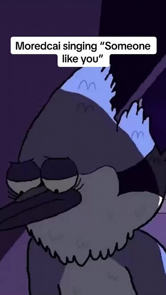 AI Mordecai singing “Someone like You.” #foryoupage #ai #regularshow #aimordecai