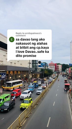 Yes basta naa ka sa Davao City grabe ka safe. 💚🇵🇭👊 #dabawinyotayo #safestcity #DutertePaRin #cleanestcity | Dabawinyo Tayo