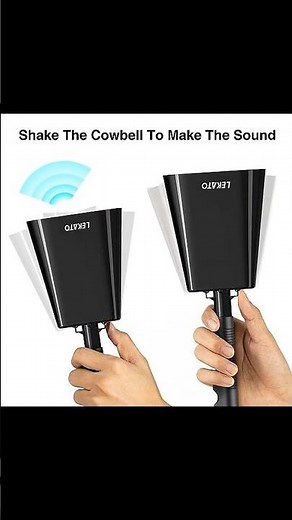 Unleash the Cheer with Our 10 Inch Cowbell!