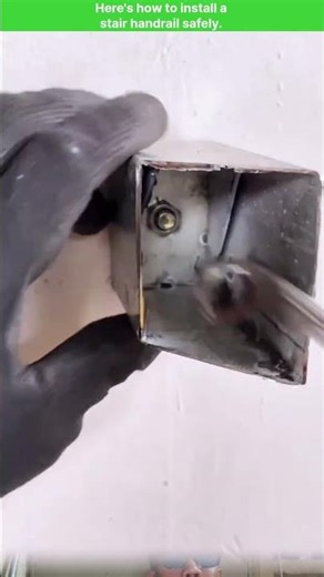 Here's how to install a stair handrail safely and neat