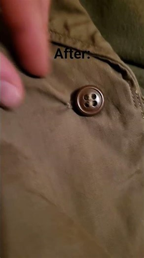 Fixed the button #military #usa #ww2 #restoration