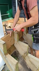 875K views · 1.8K reactions | Perfect wooden bracing frame connection assembly work for wooden staircase works | Sanford Civil Consultant | Facebook