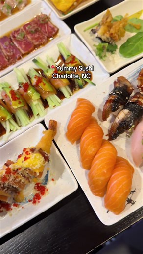 AYCE Sushi for 23.99/person. It was pretty good, I’d give it a 6.5/10. It’s your average ayce sushi spot similar to Hana Sushi and Mr. Tokyo. #charlotteeats #sushi #ayce