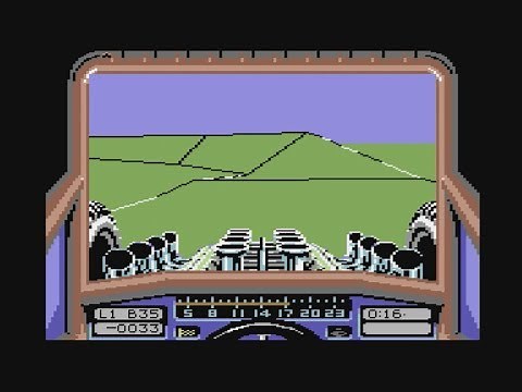 Stunt Car Racer (C64 Longplay)