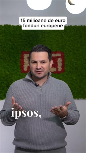 REI Grup on Instagram: "15 milioane de euro fonduri europene #reigrup #consultanta #fondurieuropene #geniusmedia"