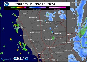 2.6K views · 27 reactions | Here is a look at this morning's model radar forecast. Rain and snow showers are expected through tonight. Make sure to drive safely when the roads are slick or slippery! | US National Weather Service Sacramento California | Facebook