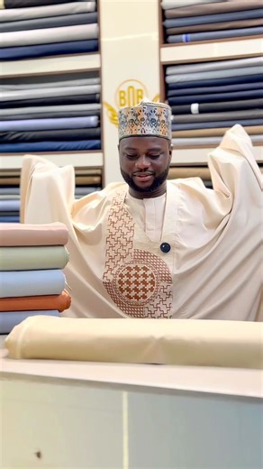 One fabric… unlimited royal styles 🔥 Introducing our new KILLER Fabric — available in many stunning colors! Perfect for Babbar Riga, Morocco style, and Kaftan. Classy, bold, and made for men who want to stand out. Visit BOB TEXTILE today or send us a DM to choose your color now! #KillerFabric #BobTextile #RoyalStyle #MensFashion