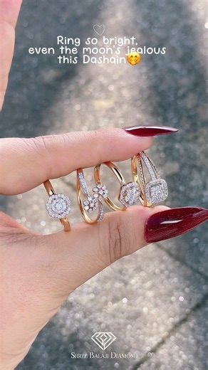 4.2K views · 415 reactions | More new rings!! Grab before it's gone❤️ . . DM us to book yours . . #fyp #diamonds #explore #reels #jewelry #reelsinstagram #diamondjewelry #diamondring #luxury #trending #viral #diamonds #forher #foryoupage #offer #alwaysdeckedinsbd #sbdnepal #sbdlabim | Shree Balaji Diamond | Facebook