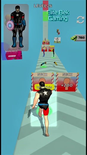 Created a Superhero Game From Scratch! Level 26 😱🔥 #games #superherorun #gaming #marvelheroes