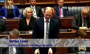 22K views · 501 reactions | Gordon Lyons MLA outlining the DUP position in the Assembly today. ✔️ Highlighting the somersaults of other parties on the election of a Speaker ✔️ Pointing out that what is happening in the Irish Sea wouldn't be accepted on the Irish border. | Democratic Unionist Party | Facebook