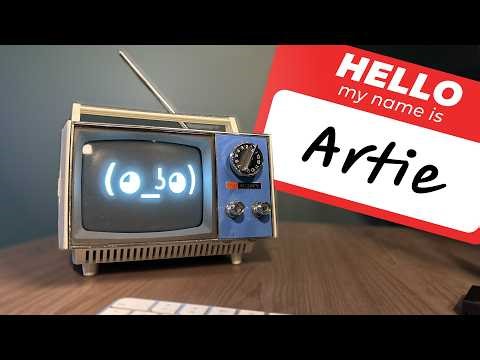 Turning a thrift store TV into an AI assistant (with JavaScript)