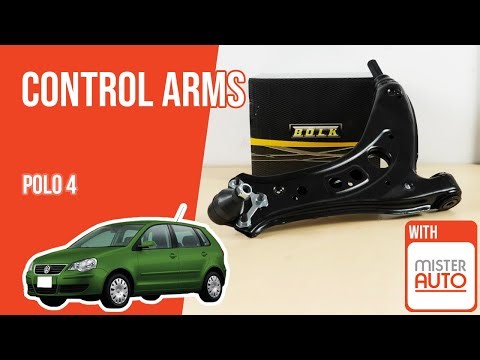 How to replace the control arms Polo mk4 🚗