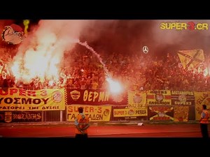 4.000 ecstatic ARIS fans in Kavala | SUPER3 Official