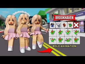 🔥 SECRET ANIMATION CODES in Brookhaven! (Bold Pack Revealed!) | Roblox