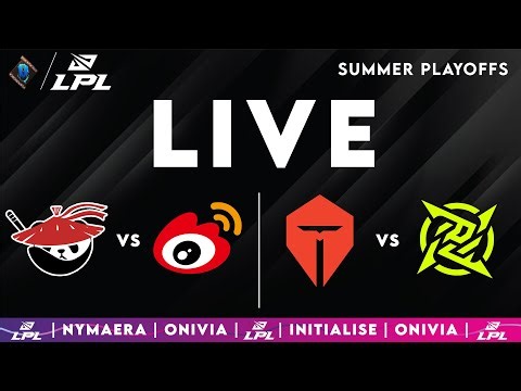 AL vs WBG | TES vs NIP | LPL Playoffs 2025 Live Summer | LPL English with Nymaera & Initialise