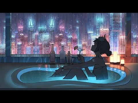 Relaxing Sleep Music with Gentle Night Rain - Meditation Music, Peaceful Piano & Rain Sounds