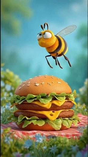 Bee Life = Total Chaos 😂🐝 | Funny Honeybee Animation | Comedy Shorts 2025