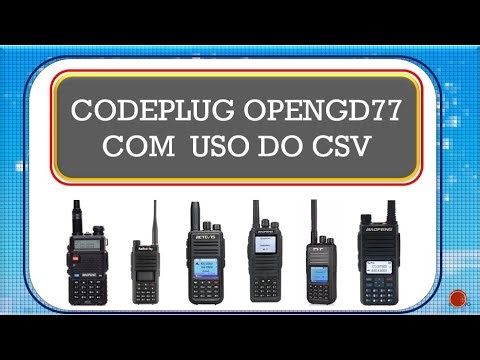 CODEPLUG CSV OPENGD77 WPSD